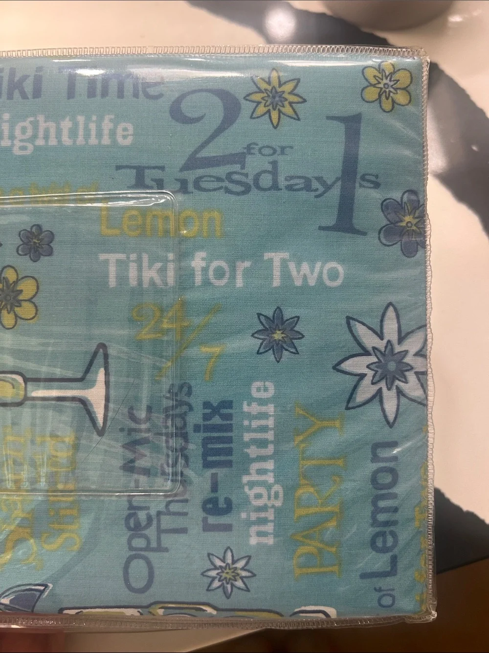 Room Essentials Y2K Tiki Time Twin Sheet Set